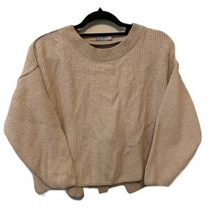 Free People Cream Sweater